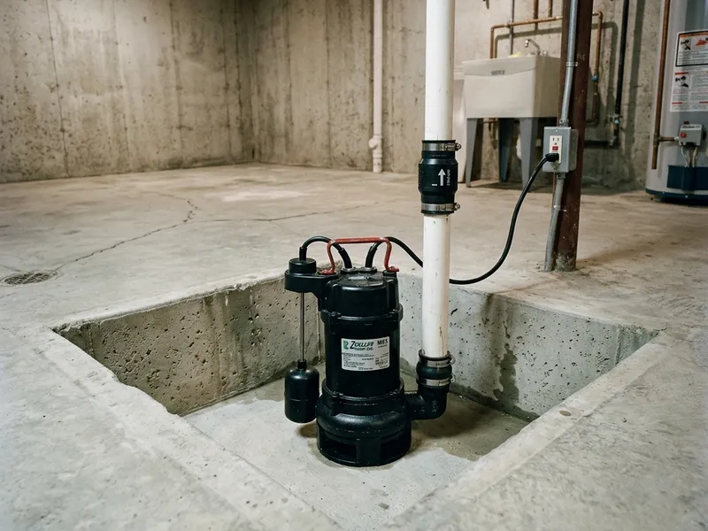 Sump Pump Installation Plumber in Berlin, IL